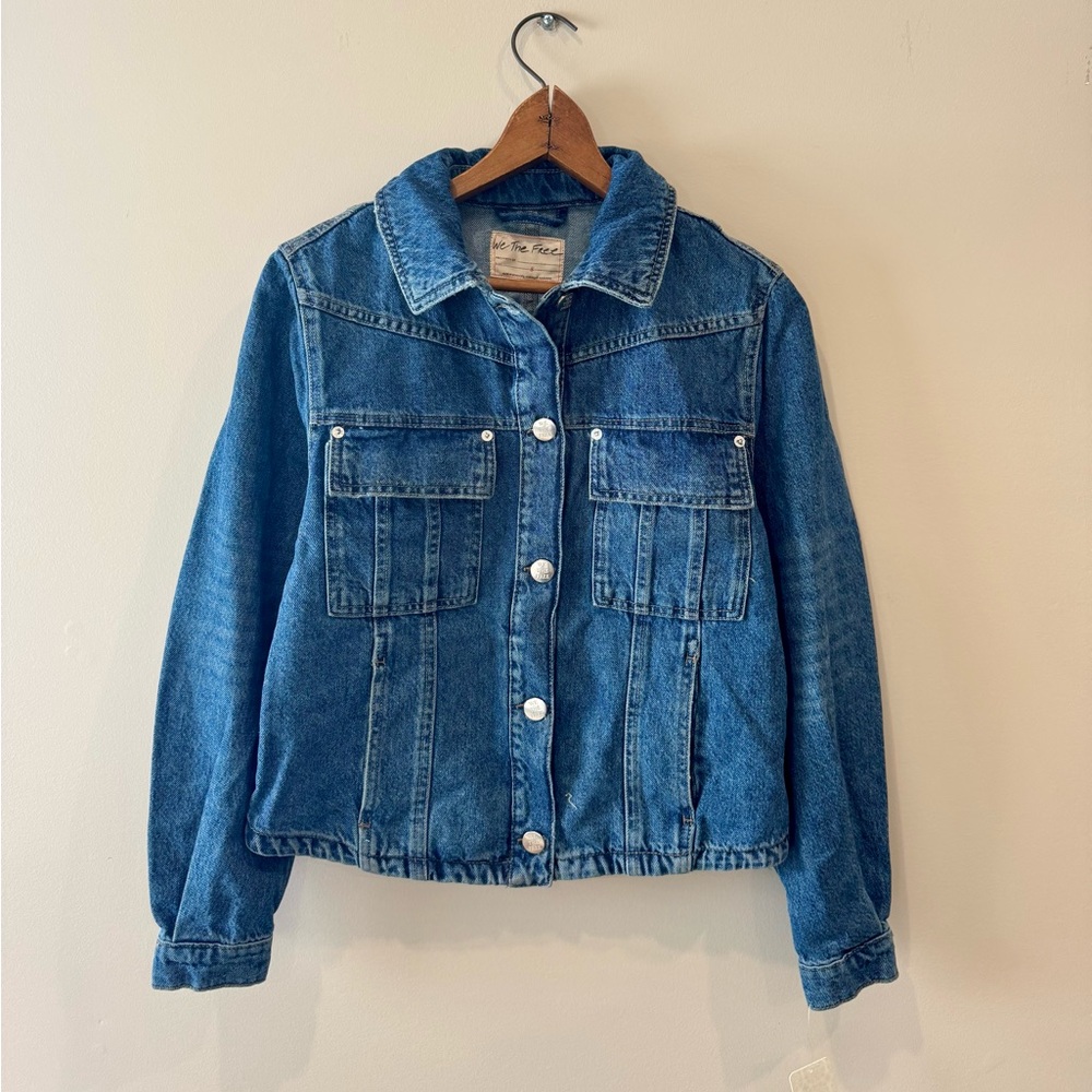 NWT Free People We the Free Jade Denim Jacket
